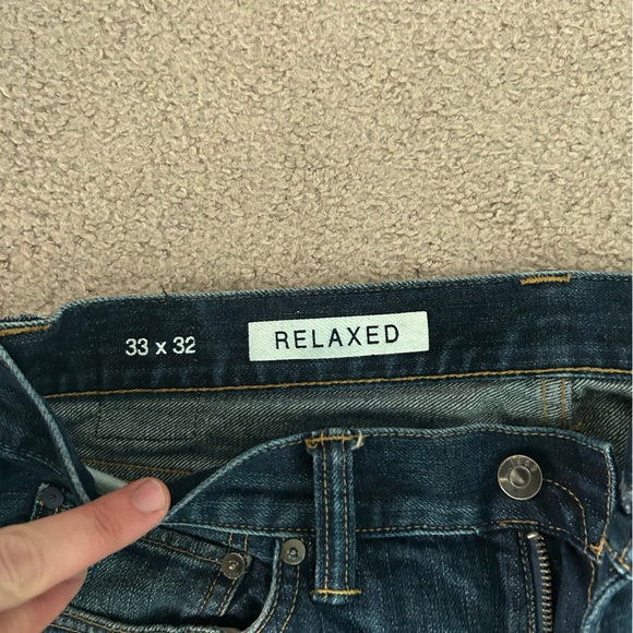 Gap Jeans Relaxed 33x32 - Picture 3 of 3